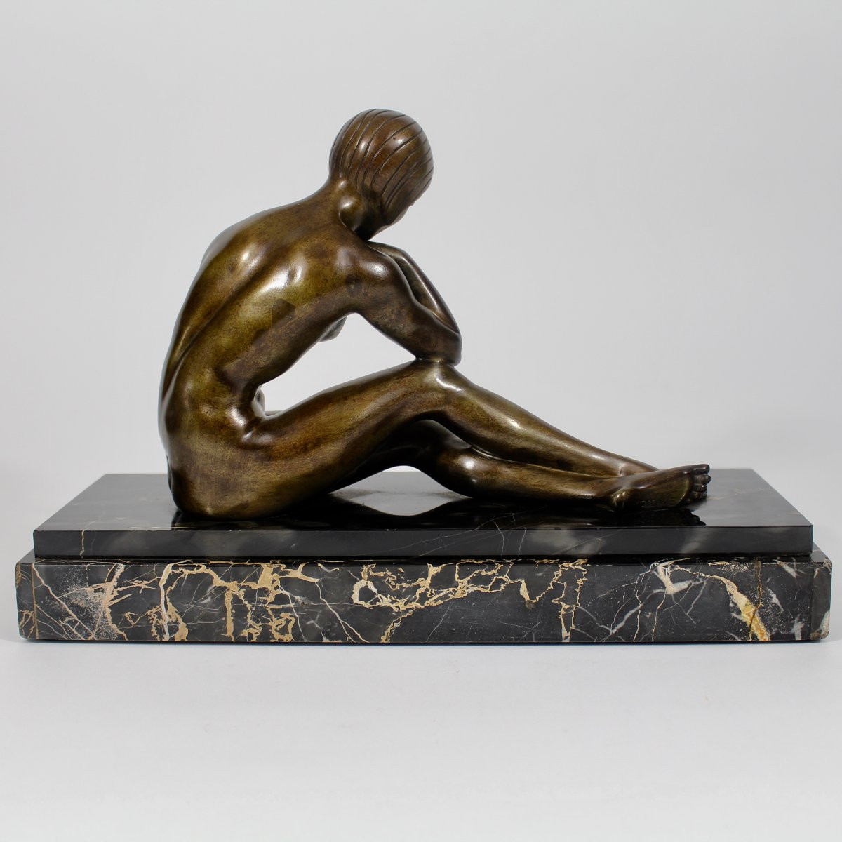 Jp Morante Sculpture "meditation"-photo-4