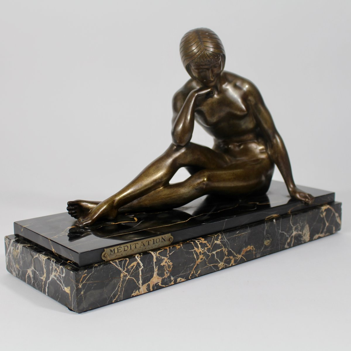 Jp Morante Sculpture "meditation"-photo-5