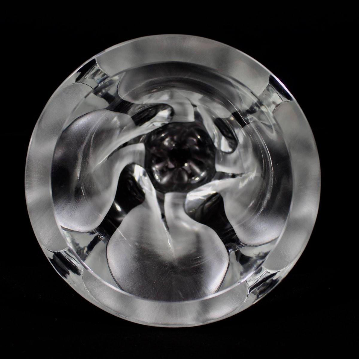 Lalique France Vase "ingrid"-photo-1
