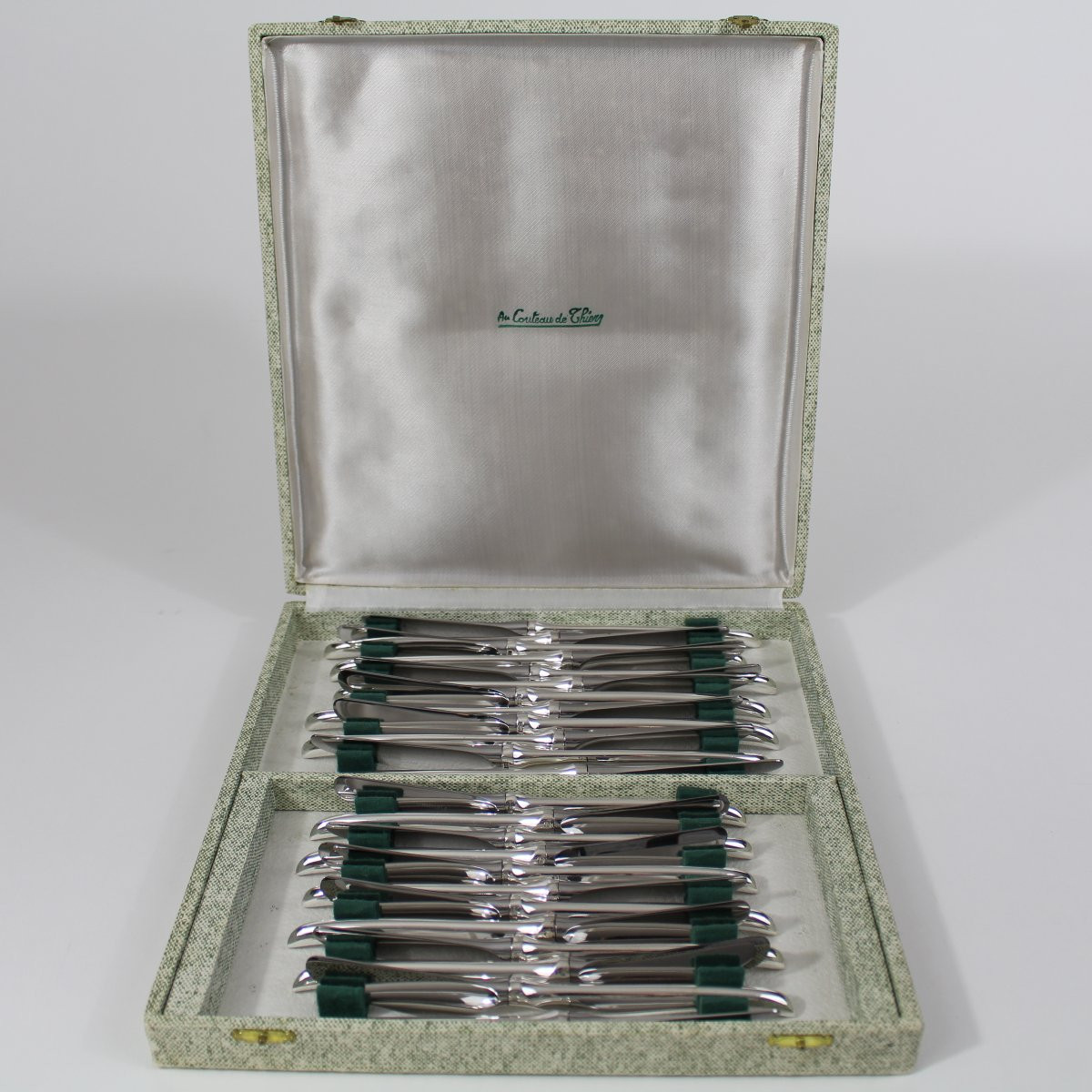 Christofle "duo" 63-piece Flatware Set-photo-3