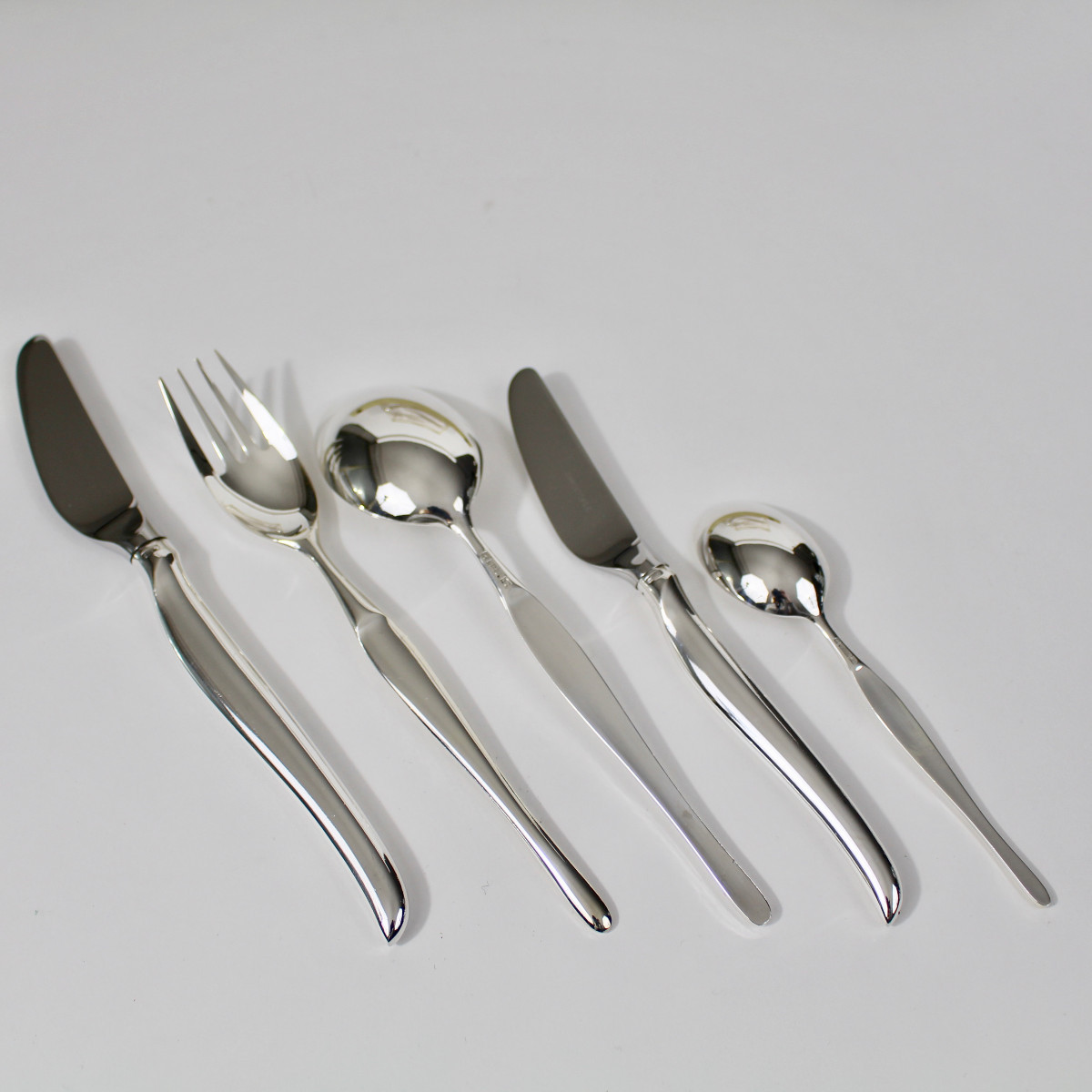 Christofle "duo" 63-piece Flatware Set-photo-5
