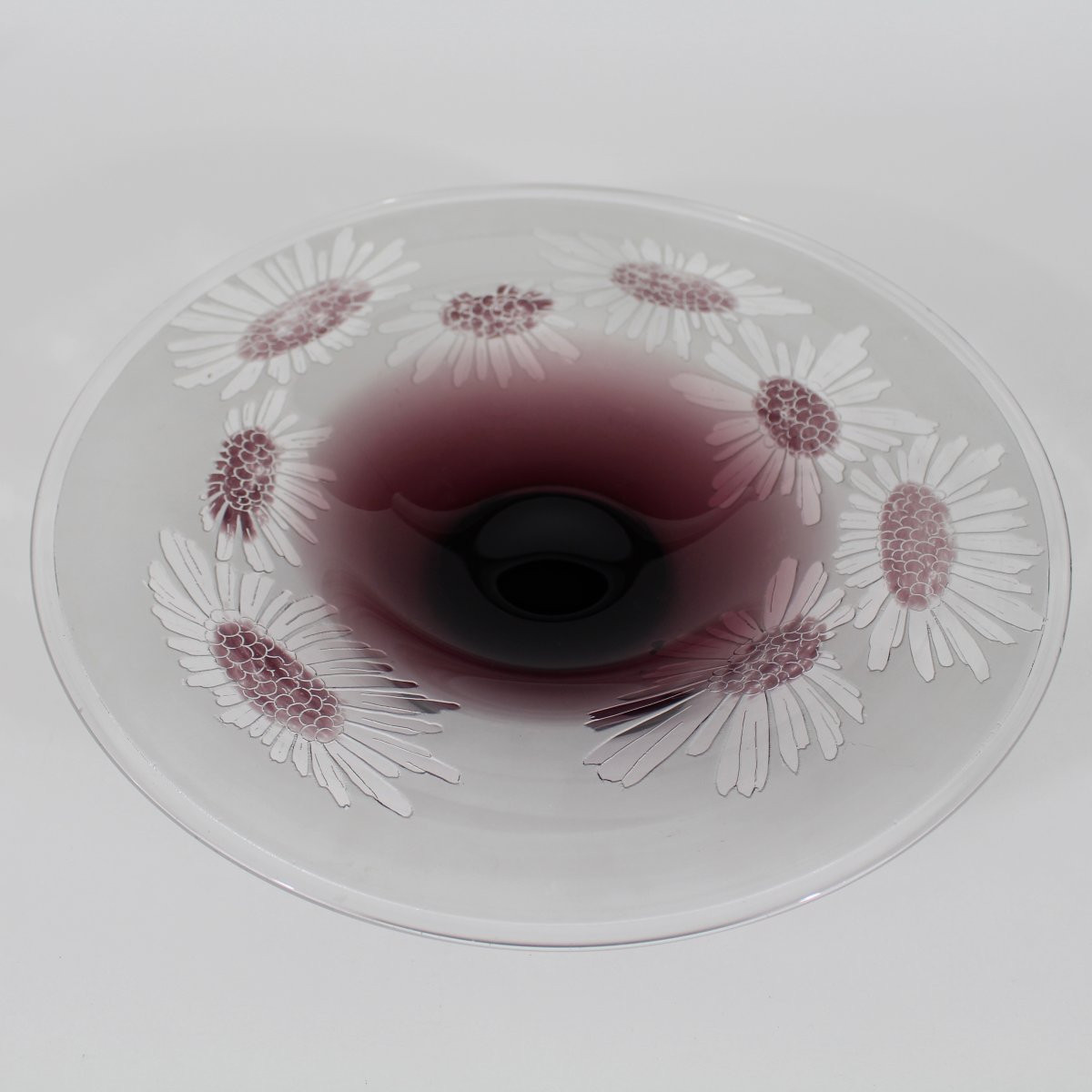 Charder - Le Verre Français Large Art Deco Bowl-photo-3