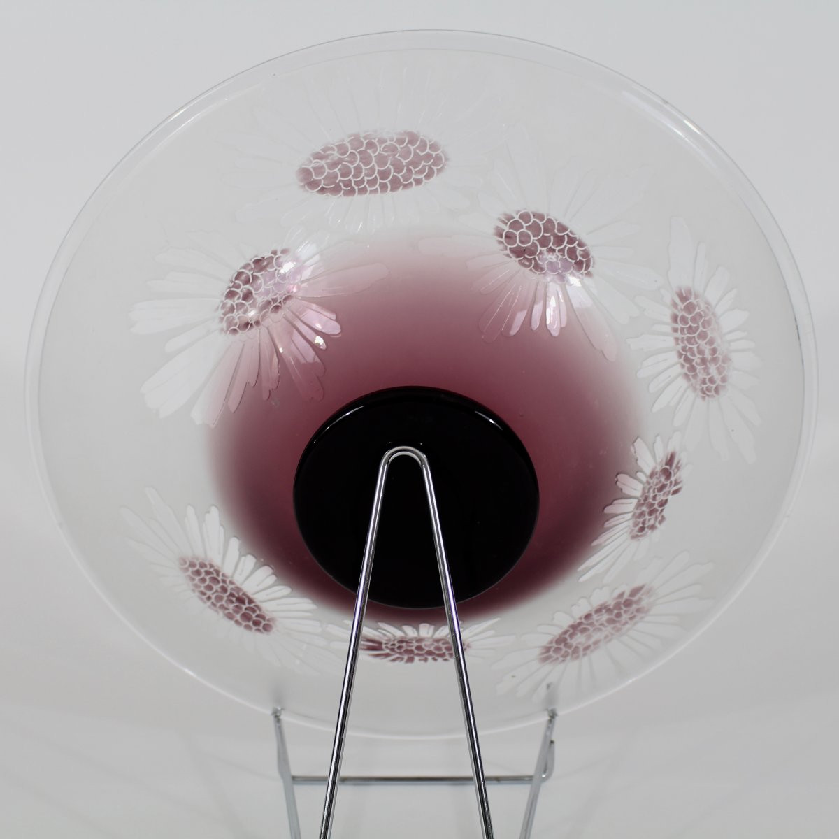 Charder - Le Verre Français Large Art Deco Bowl-photo-4