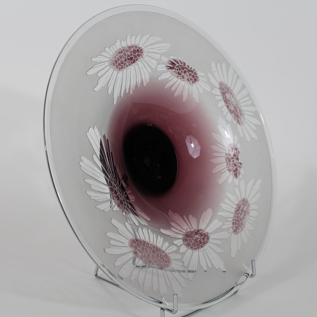 Charder - Le Verre Français Large Art Deco Bowl-photo-2