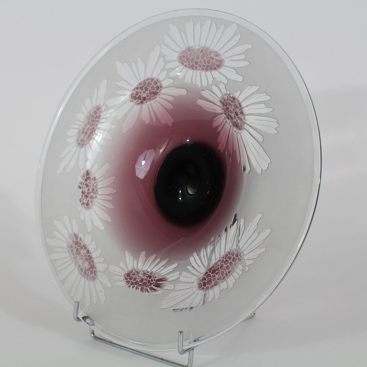Charder - Le Verre Français Large Art Deco Bowl-photo-3