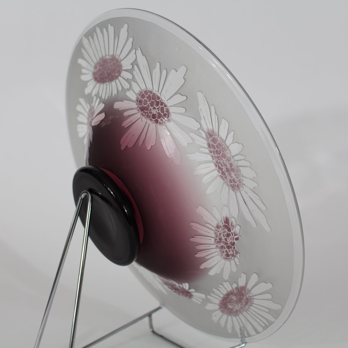 Charder - Le Verre Français Large Art Deco Bowl-photo-4