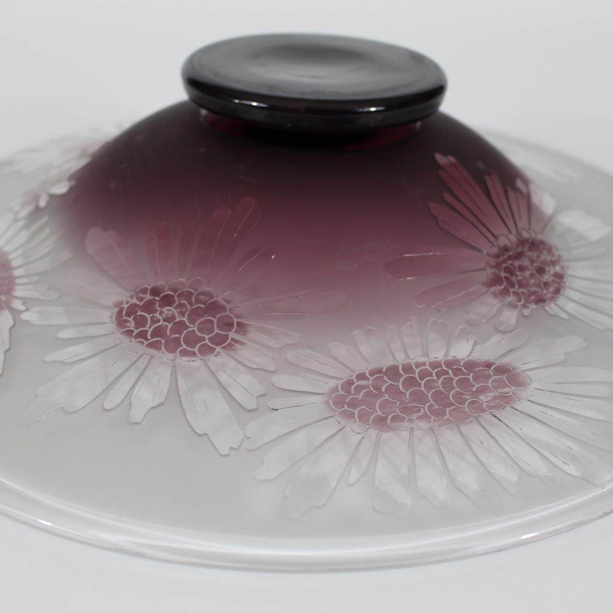 Charder - Le Verre Français Large Art Deco Bowl-photo-6
