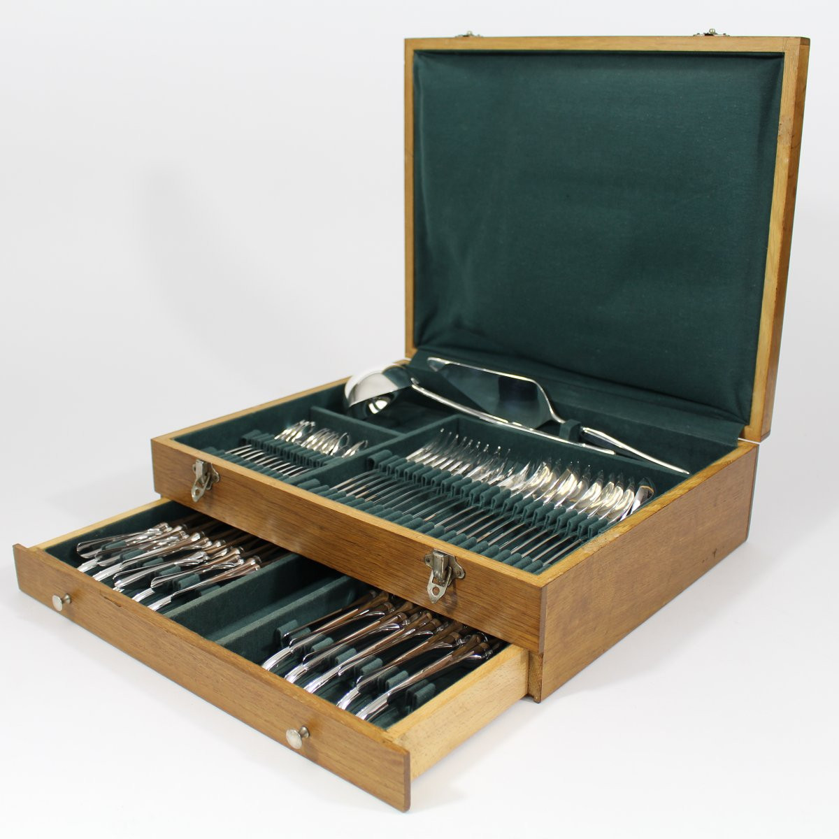 MÉNAGÈRE  CHRISTOFLE  "  DUO  "  62 PIÈCES-photo-3