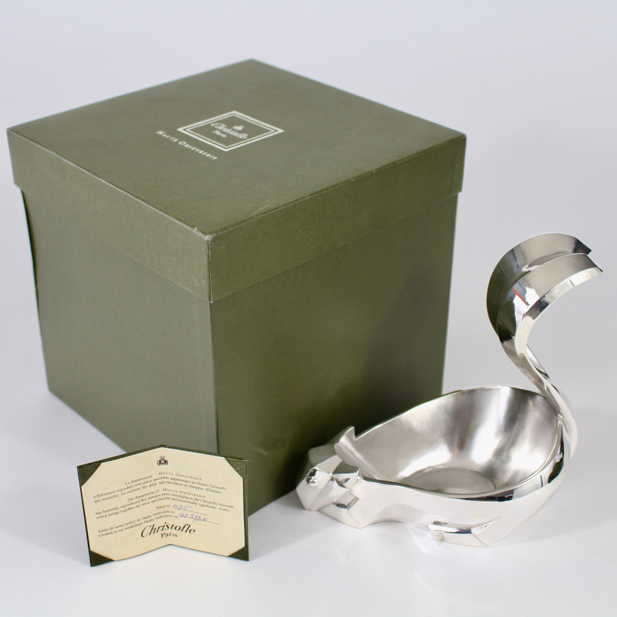 CHRISTOFLE  HAUTE ORFÈVRERIE         DRAGEOIR  " ECUREUIL  "-photo-4