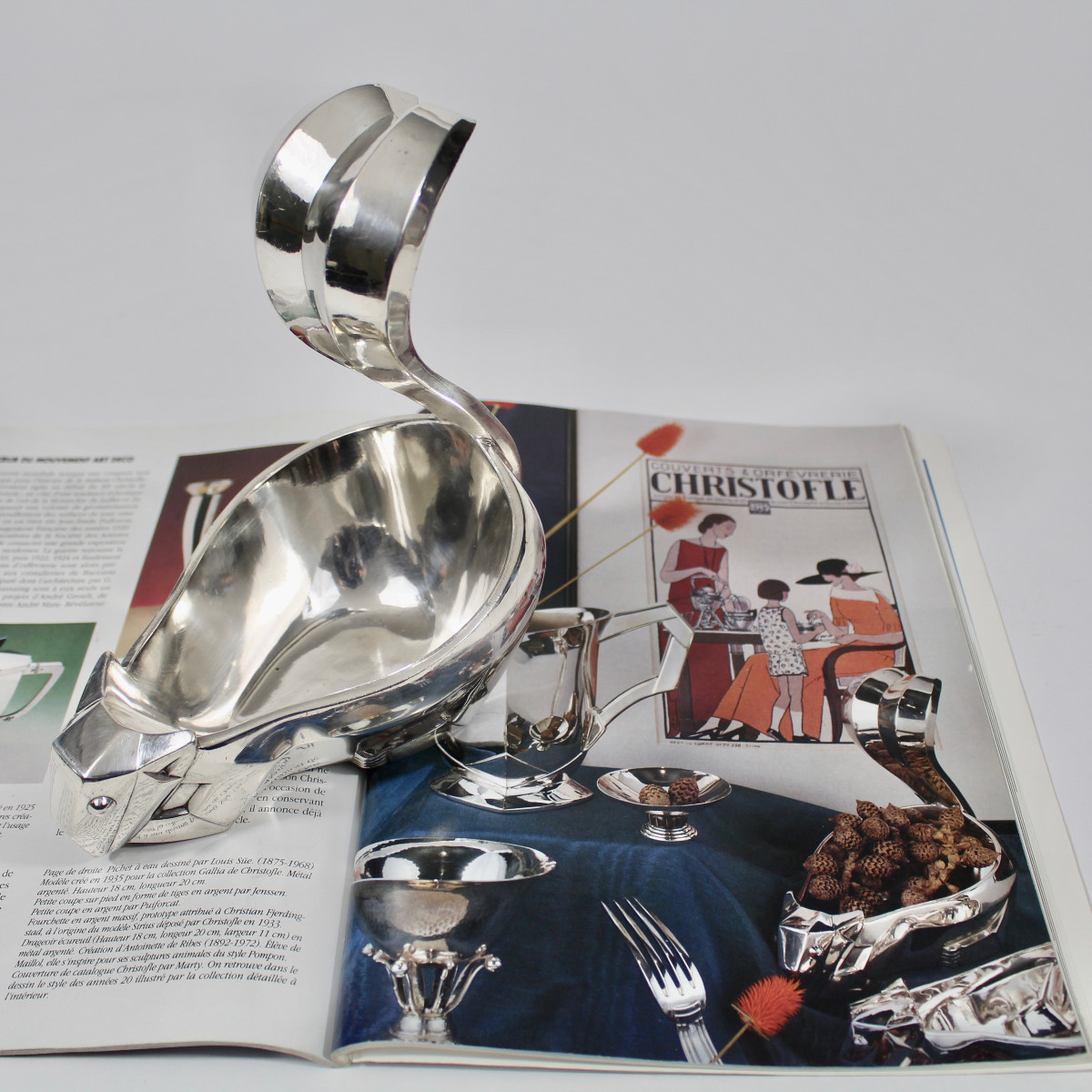 CHRISTOFLE  HAUTE ORFÈVRERIE         DRAGEOIR  " ECUREUIL  "-photo-6