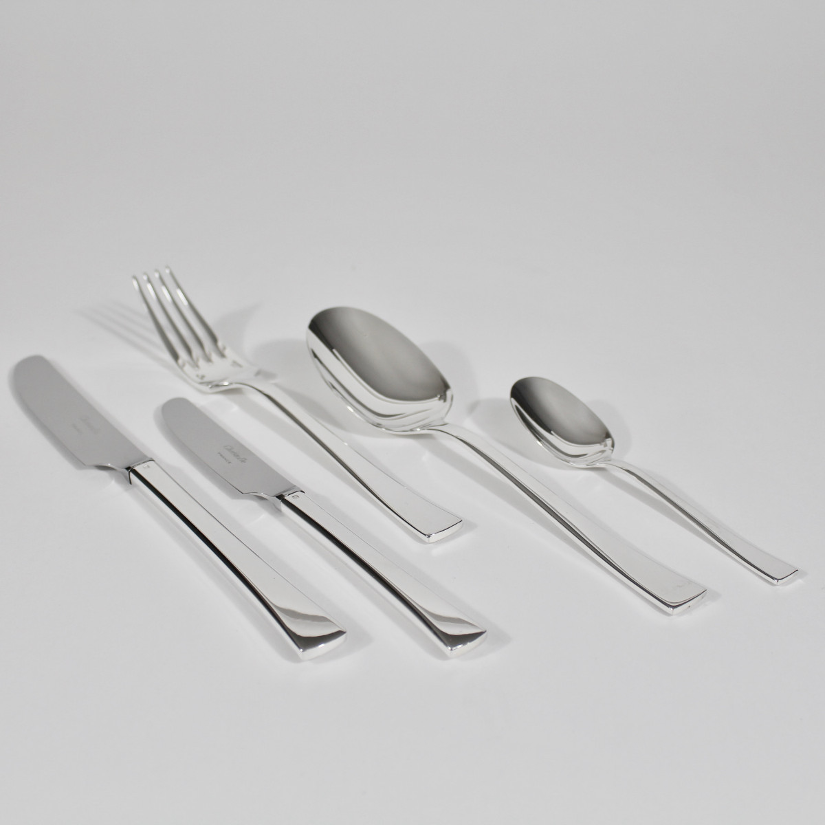 CHRISTOFLE    MÉNAGÈRE  "  CONCORDE  " 61 PIÈCES-photo-2