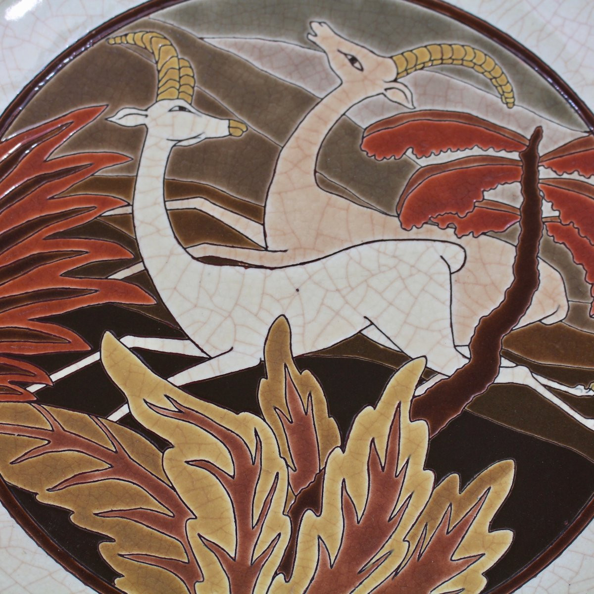 LOGWY -POMONE      GRAND PLAT  " BICHES "-photo-3