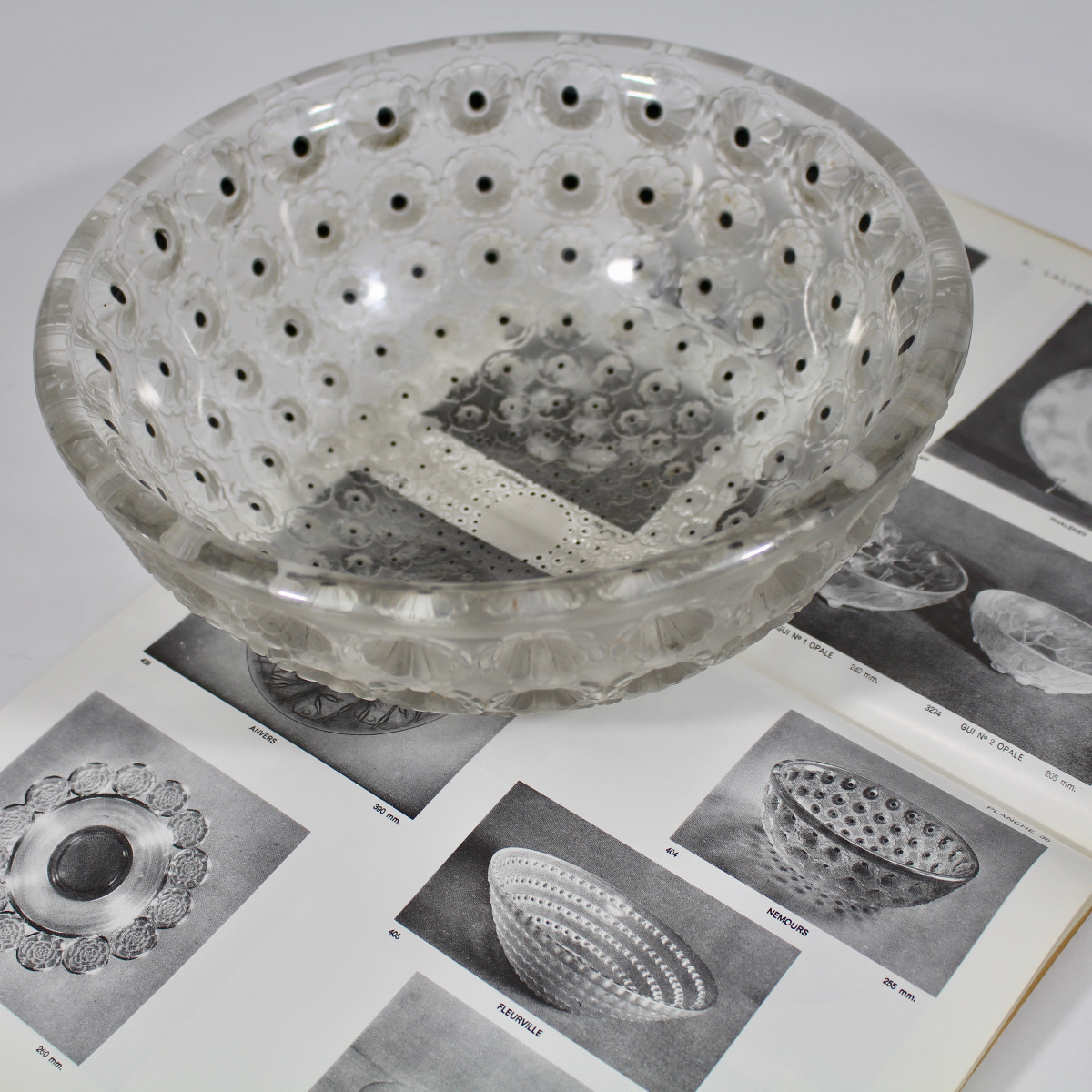 R  LALIQUE     COUPE  " NEMOURS " -photo-4