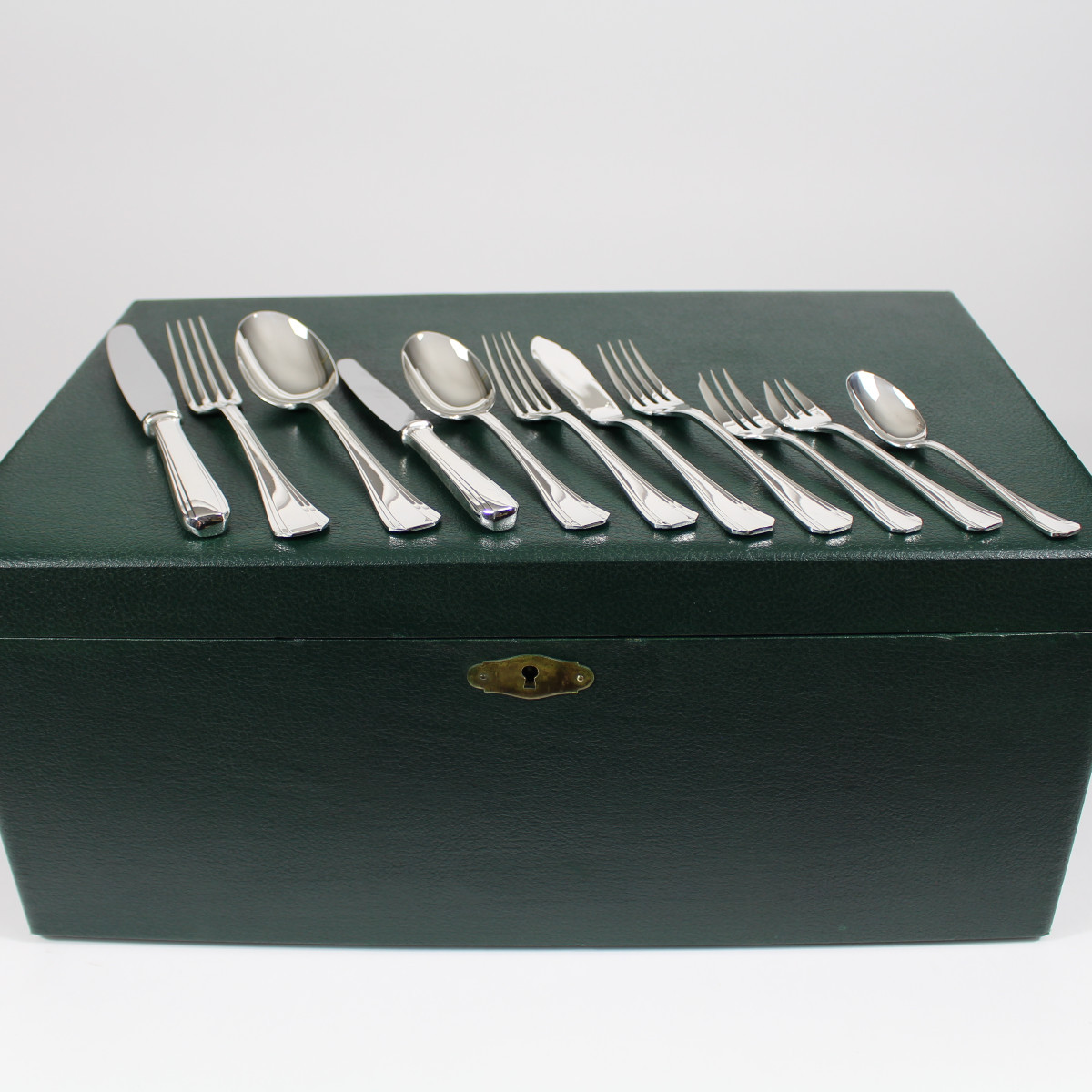 Christofle "boreal" 144-piece Flatware Set