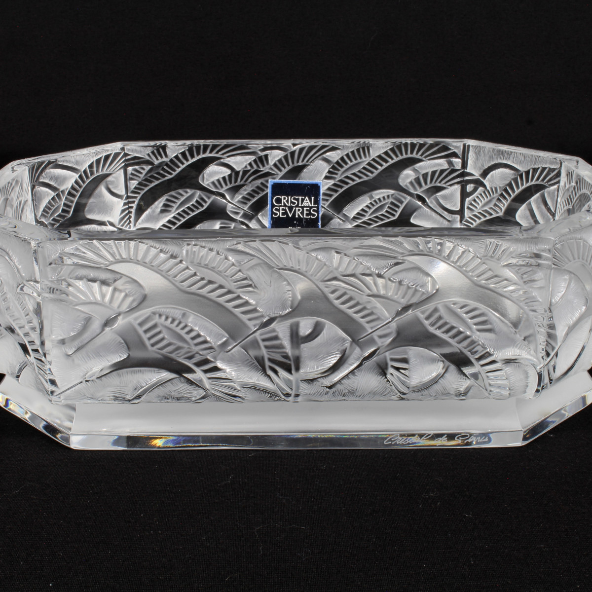 SÉVRES FRANCE   JARDINIÈRE  "CIGOGNES  "-photo-2