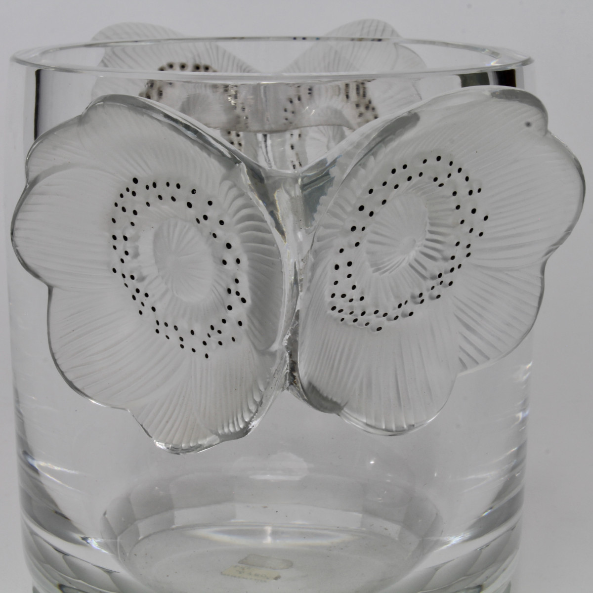 LALIQUE FRANCE  VASE OU SEAU À CHAMPAGNE  "  CONSTANCE  "-photo-4