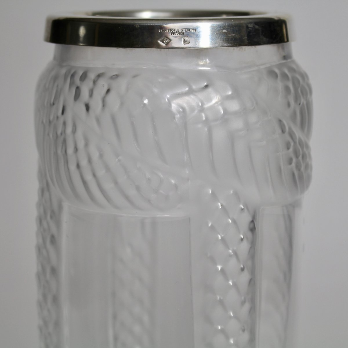 CHRISTOFLE  VASE  AUX   SERPENTS-photo-2