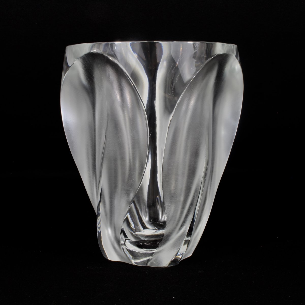 LALIQUE  FRANCE     VASE  "INGRID "-photo-2