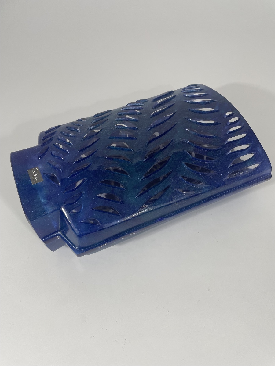 DAUM FRANCE   VASE « RYTHME 53 « -photo-4
