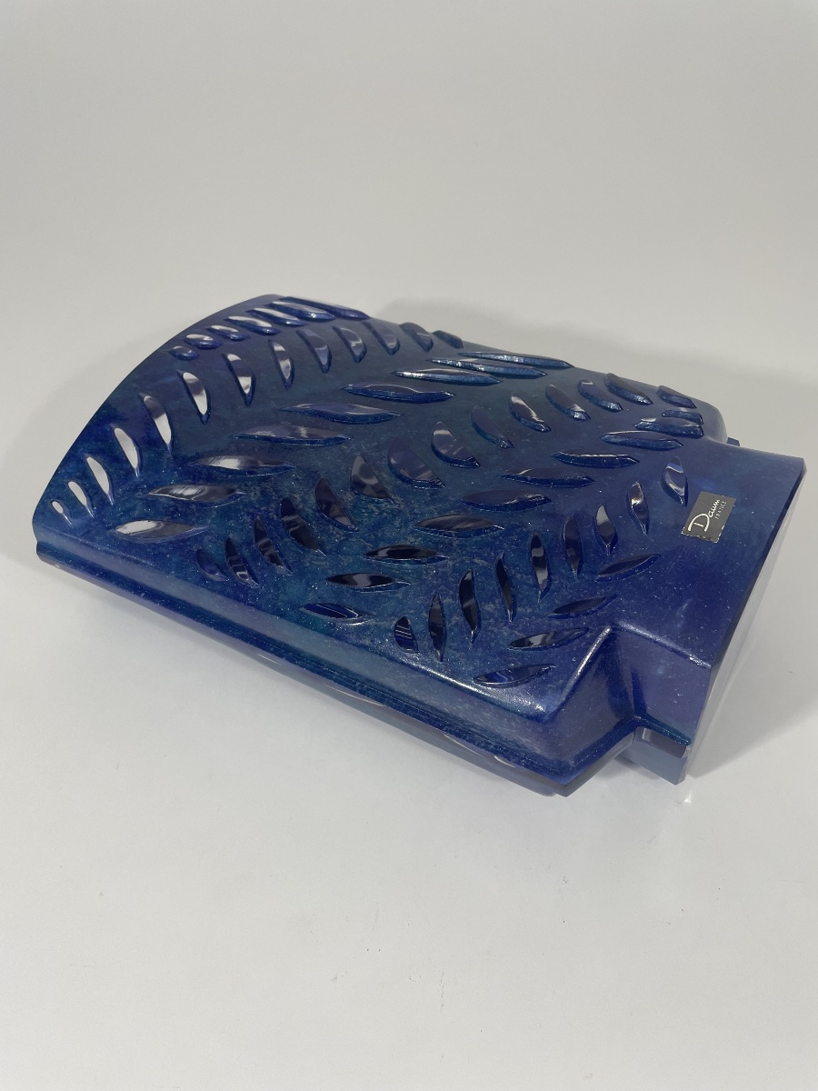 DAUM FRANCE   VASE « RYTHME 53 « -photo-2