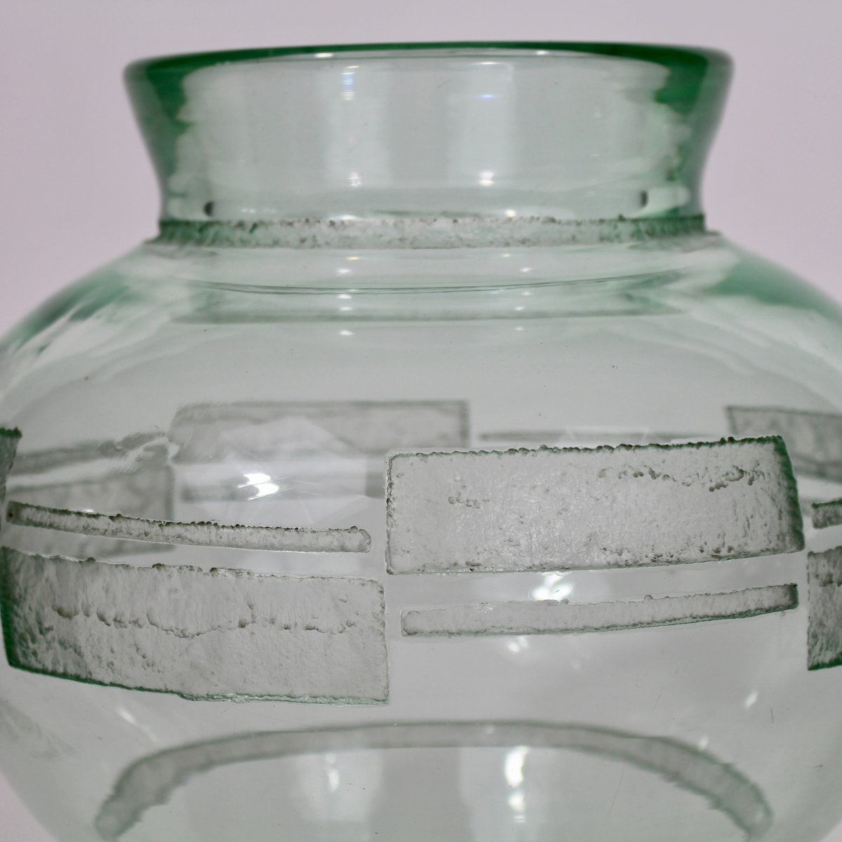 DAUM  NANCY  FRANCE     VASE ART DÉCO-photo-2