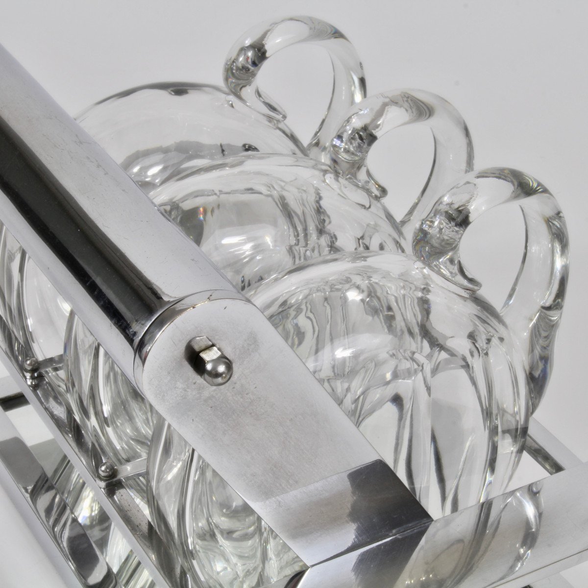 J Adnet - Baccarat Modernist Liqueur Cellar-photo-2