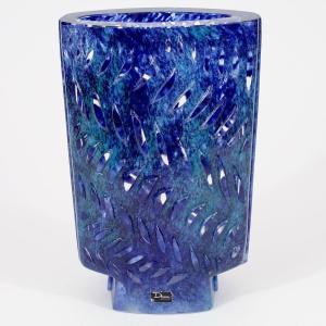 Daum France Vase “rhythms”