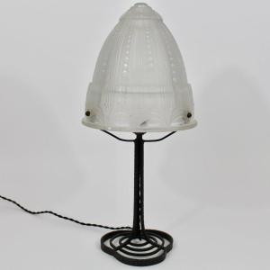 Muller Frères “drapery” Table Lamp