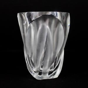 LALIQUE FRANCE VASE "INGRID "