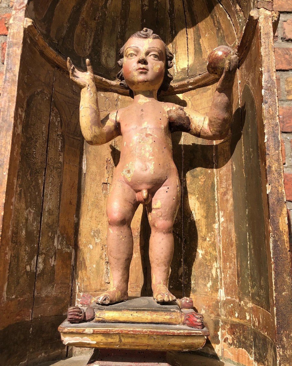 Sculpture Jezus 18ième en Chapel-photo-2