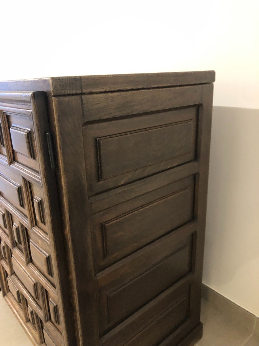 Brutalist Design Sideboard Buffet-photo-1