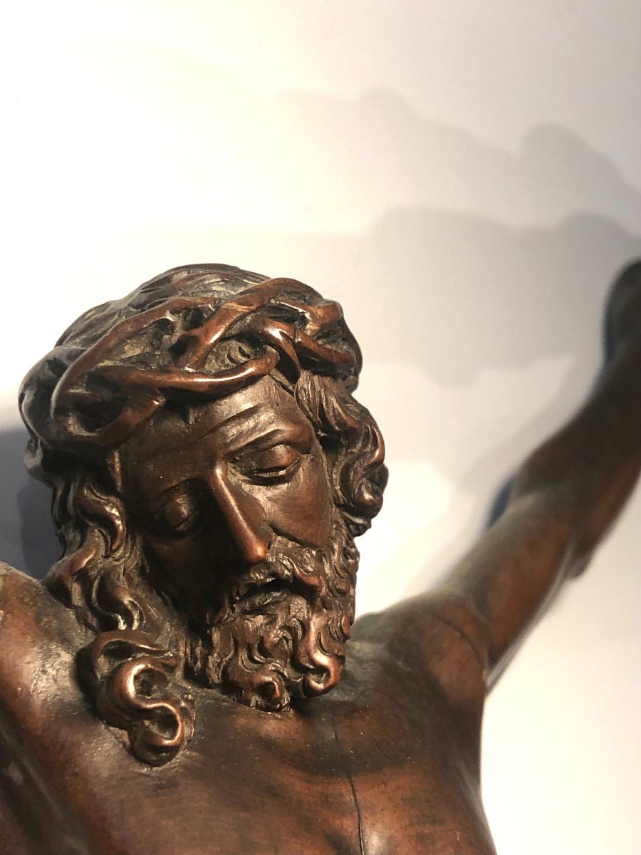 Christ Carved Boxwood With Base-photo-2