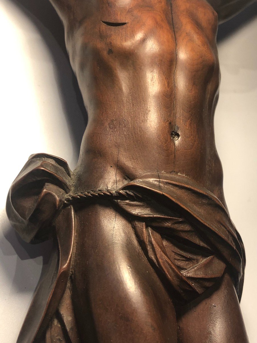 Christ Carved Boxwood With Base-photo-2