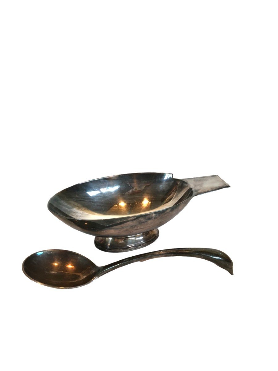 Saucière Art Deco Fjerdingstad pour Gallia-photo-2