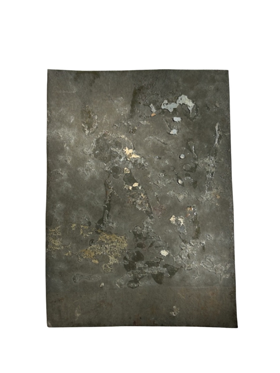 Huile Sur Cuivre Saint-photo-3