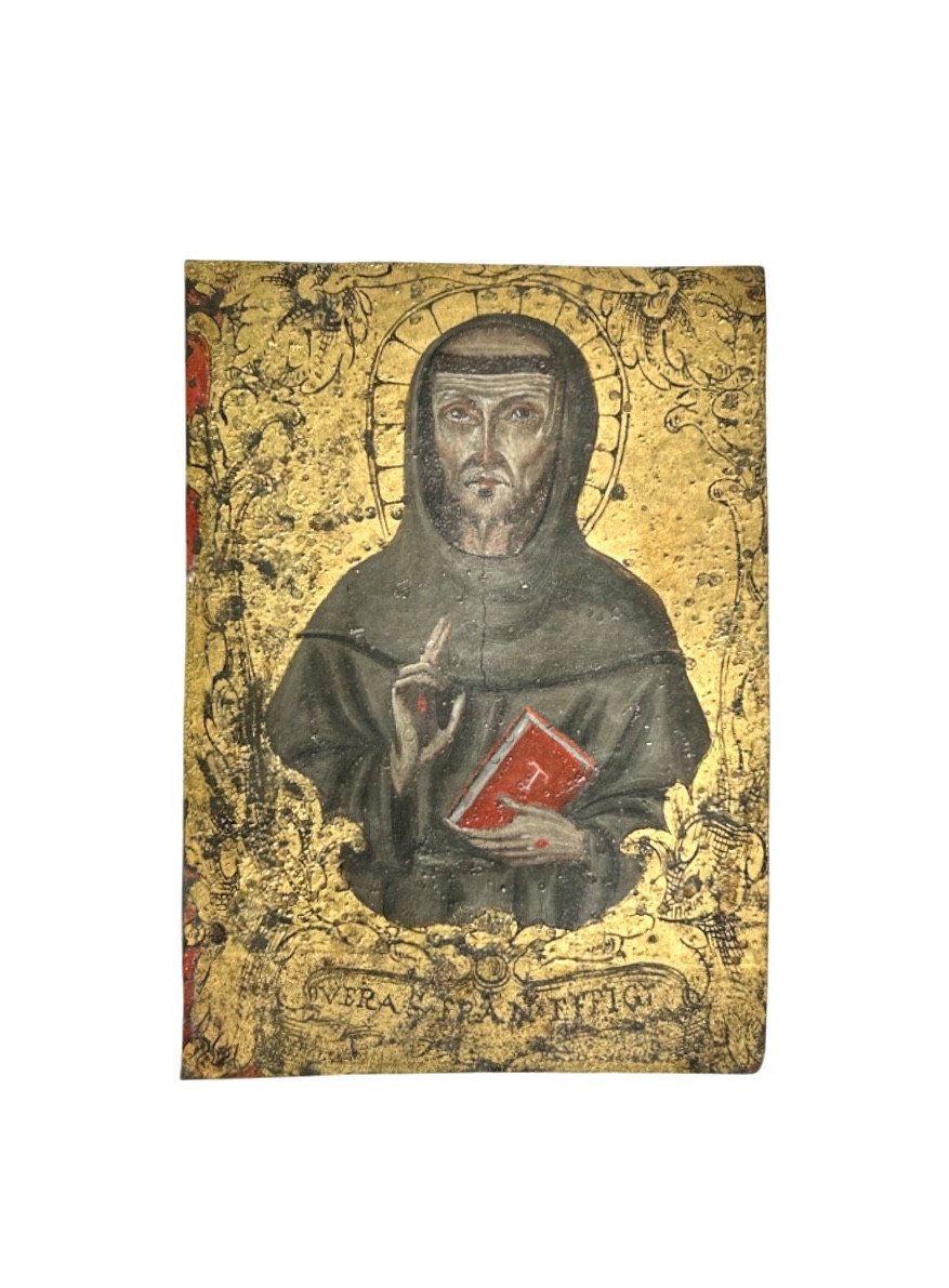Huile Sur Cuivre Saint