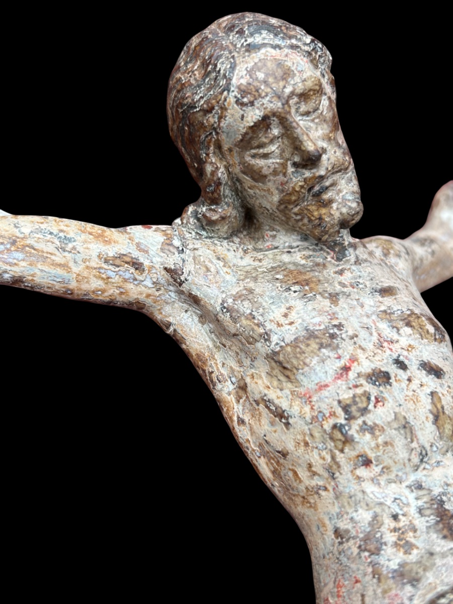Christ bois sculpté-photo-3