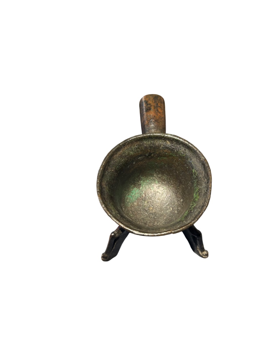 Petit creuset d’apothicaire  XVe - XVIe -photo-4