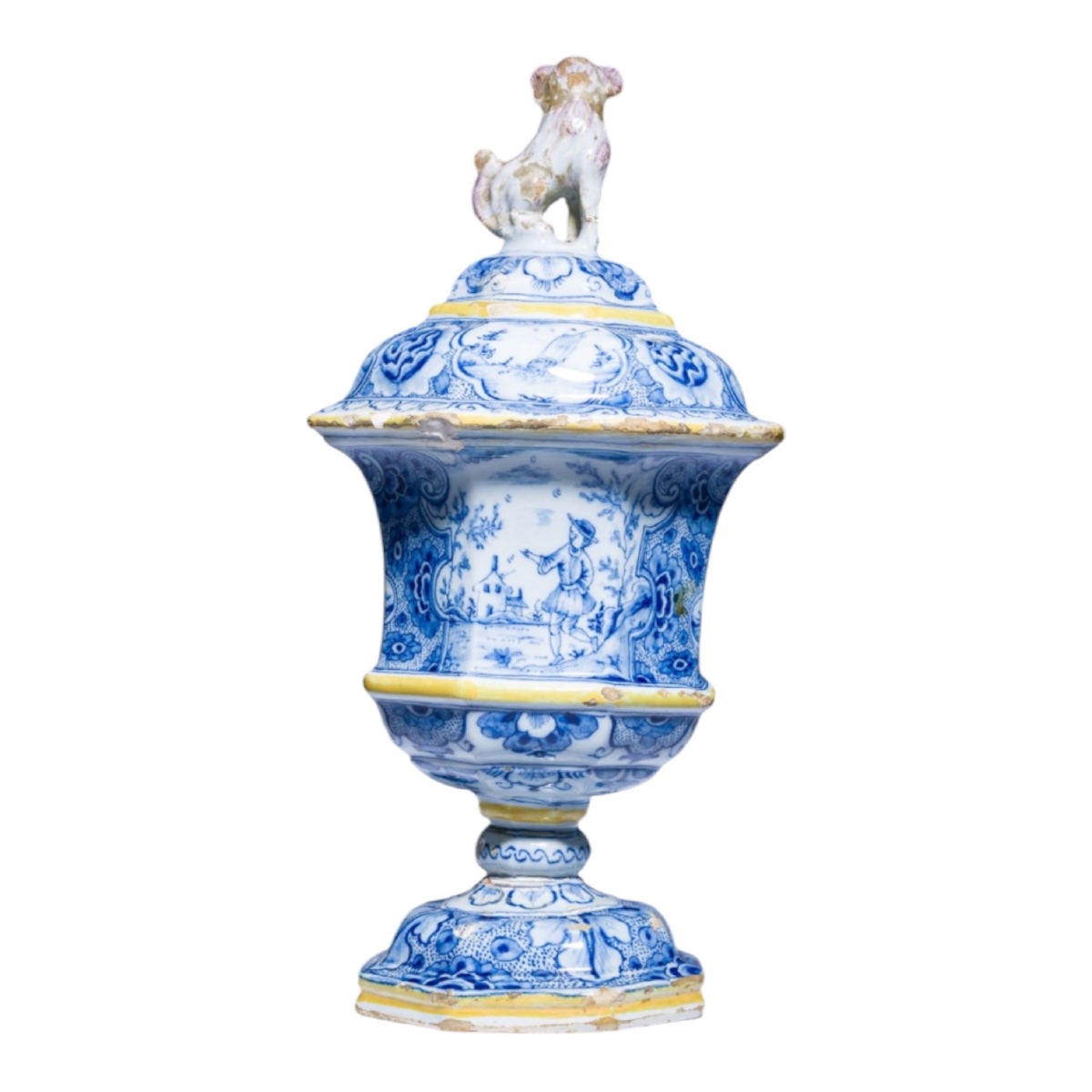 18th-century Delft Tiered Dish-photo-3