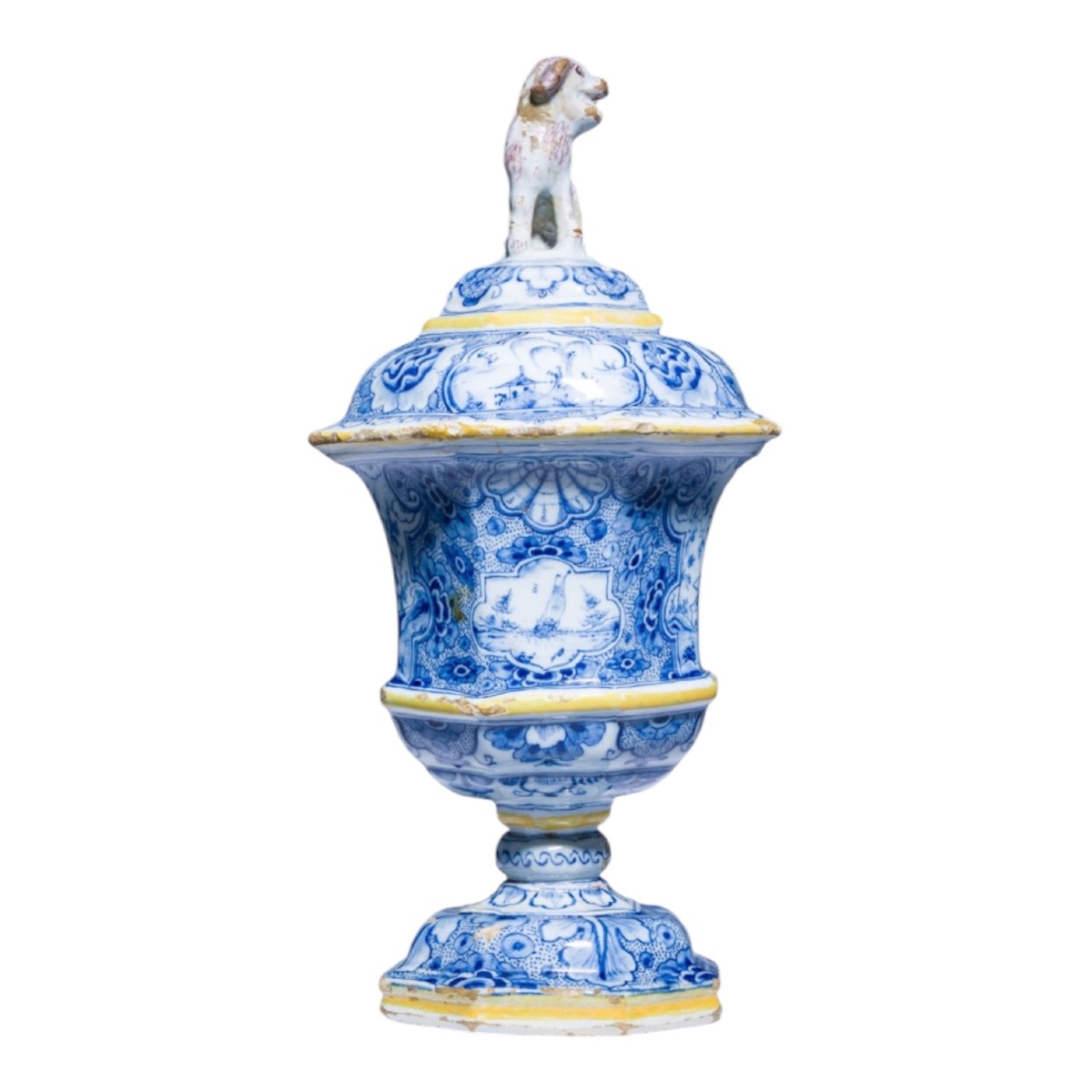 18th-century Delft Tiered Dish-photo-4