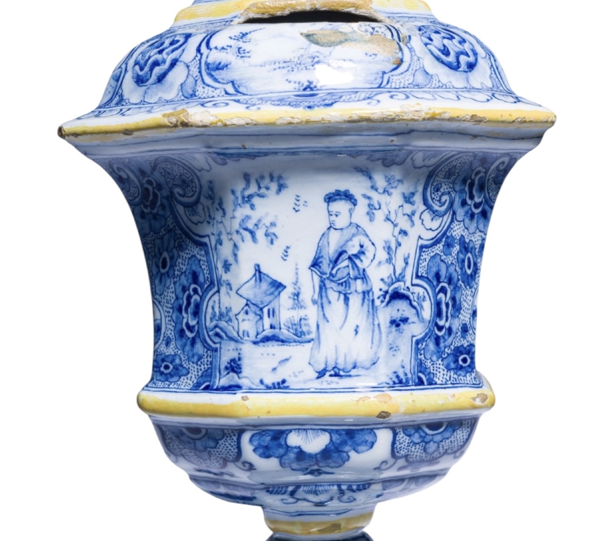 18th-century Delft Tiered Dish-photo-1