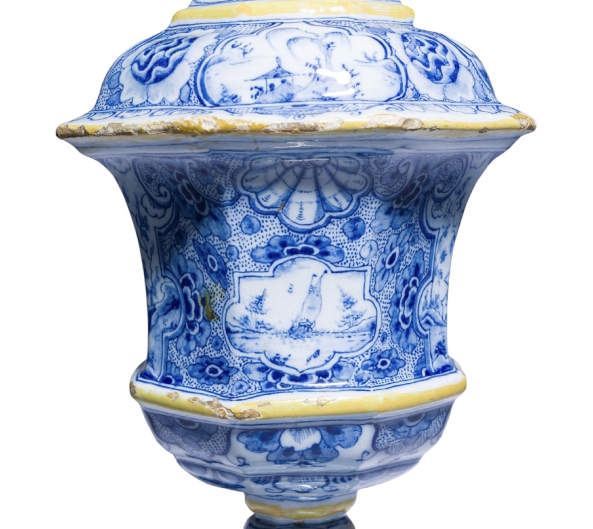 18th-century Delft Tiered Dish-photo-4