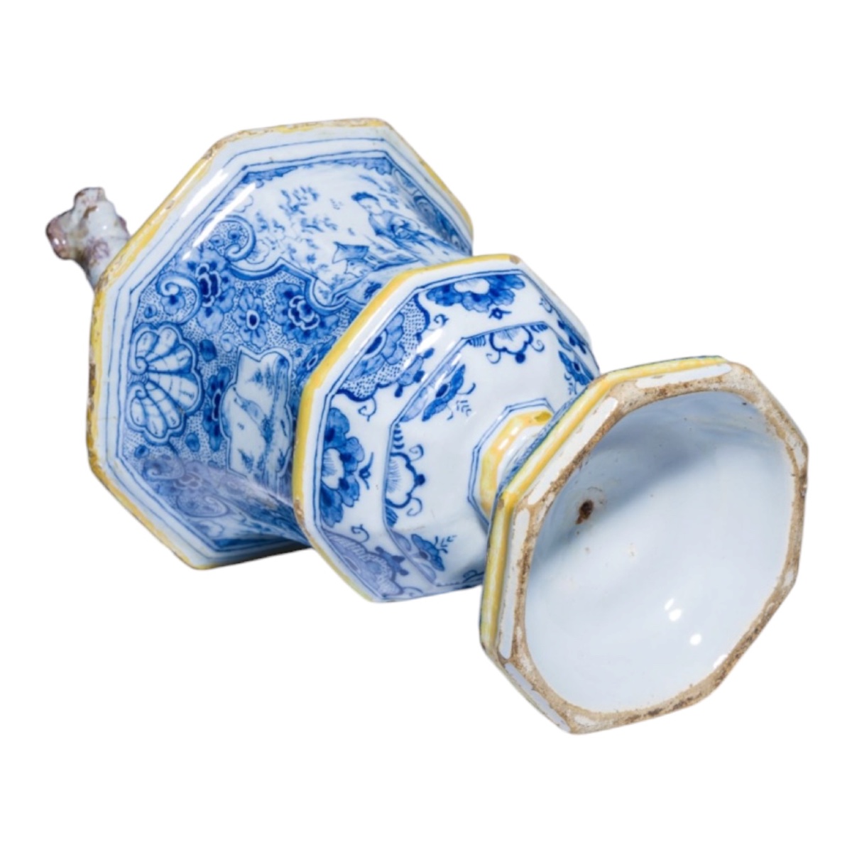 18th-century Delft Tiered Dish-photo-8