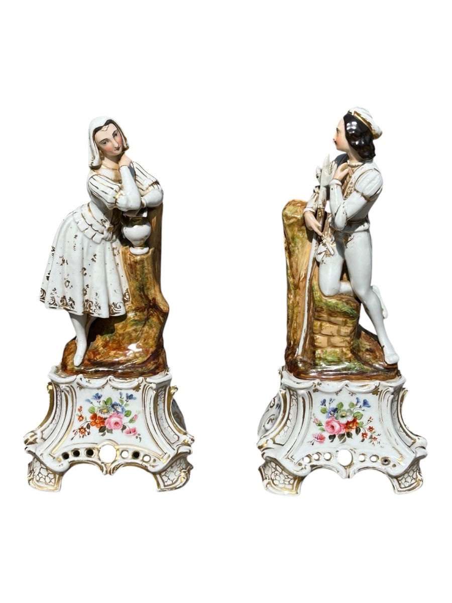 Grande pair porcelain 19ieme