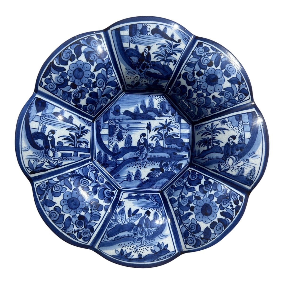 Pair Of Delft Plates -photo-3