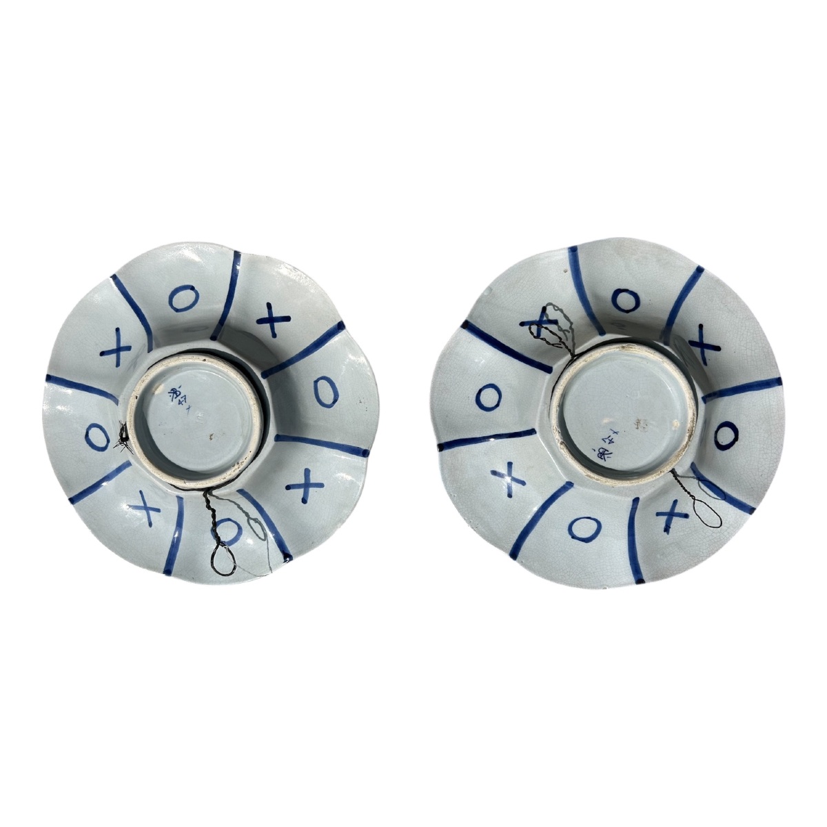 Pair Of Delft Plates -photo-4