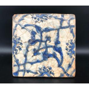 Ottoman Iznik XVIth Century Tile