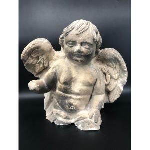 Baroque Angel In Stone 