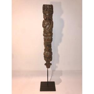 Fragment Early 17th Carved Wood