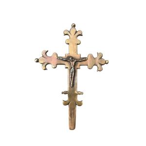 Croix crucifix avec Christ 16ième